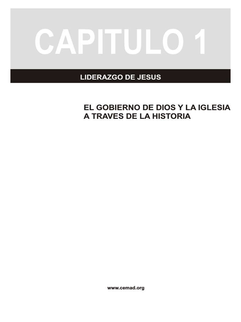 Liderazgo de Jesús en la Historia | PDF | Jesús | Cristo (título)