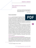 Problemática General de La Educación Por Competencias