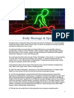 Body Massage & Spa