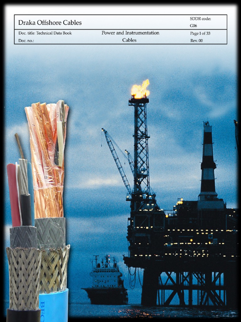 Draka Offshore Cables Technical Data | PDF | Cable | Wire