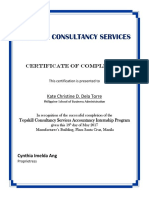 OJT Certificate