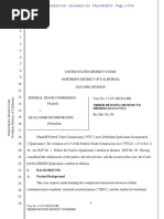 17-06-26 Order Denying Qualcomm Mtd