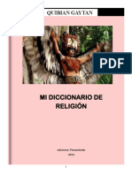 Mi Diccionario de Religión - Quibián Gaitán