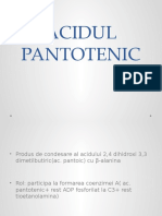 ACIDUL PANTOTENIC