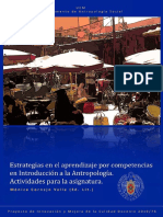 Estrategias en El Aprendizaje de La Antropologia