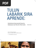 Download Konfernsia kona ba Edukasaun Lian Rua by Embaixadora de Boa Vontade para os Assuntos da Educao SN35244761 doc pdf