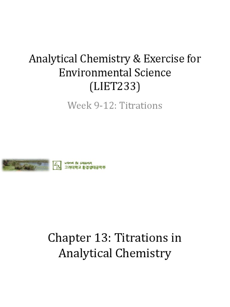Analytical Determination of Acids, Bases, and Salts Through Volumetric