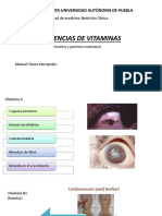 Deficiencias de Vitaminas