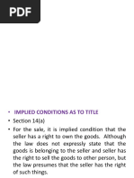 Law 486 Implied Term Under Soga