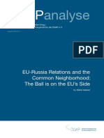 Eu-russia and the Common Neighborhood