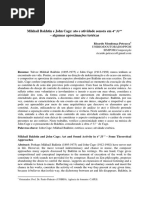 Bakhtin e Cage_Simpom 2014