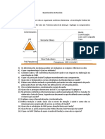 Questionário de Saude Coletiva