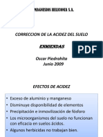 Corrección de Acidez