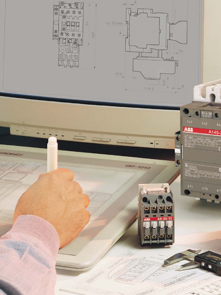 57740158-Tablas-Seleccion-Contactores-ABB.pdf | Relé | Fusible (Eléctrico)