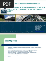 Grounding Bonding for Substation Communications Final 2009-09-24