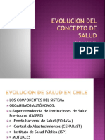 Evolucion Del Concepto de Salud en Chile