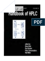 Chromatography Handbook of HPLC