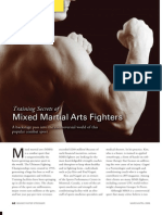 Training Secrets of Mixed Martial Arts Fighters