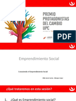 Diplomado de Emprendimiento Social Escolar. Sr. Javier Garcia Blasquez