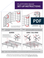 Purple Platform Base Setup Instructions