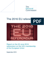 2016 EU Referendum Report