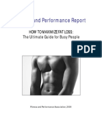 Final Fat Loss Report