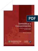 Semiotica y Conocimiento - Contenido Prologo e Introduccion - P Alfonso Camargo