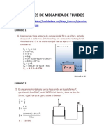 Ejercicios de Mecanica de Fluidos