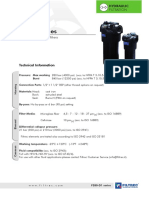F280-D1 SERIES IN-LINE MEDIUM PRESSURE FILTER TECHNICAL INFORMATION