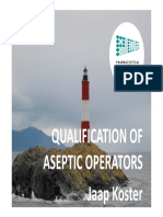 Aseptic Personnel Qualification