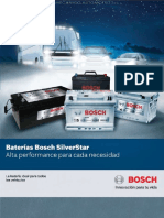 Catalogo Baterias Silverstar Bosch s4 s5 s6 Tecnologia Codigos Capacidad Placas Dimensiones Peso Aplicaciones Cuidados