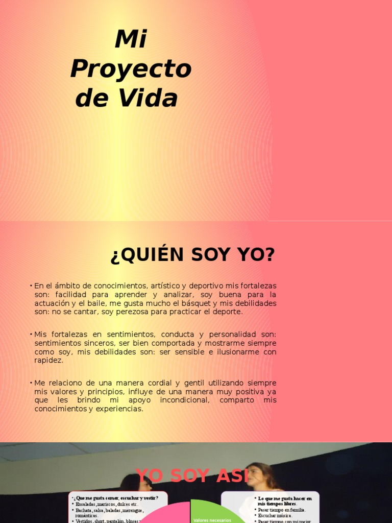 Proyecto de Vida Ejemplo para Estudiantes | PDF | Liderazgo | Sicología