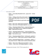 PLC 16-17 Meeting Topics - Weekly