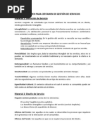 Resumen para Certamen de Gestión de Servicios