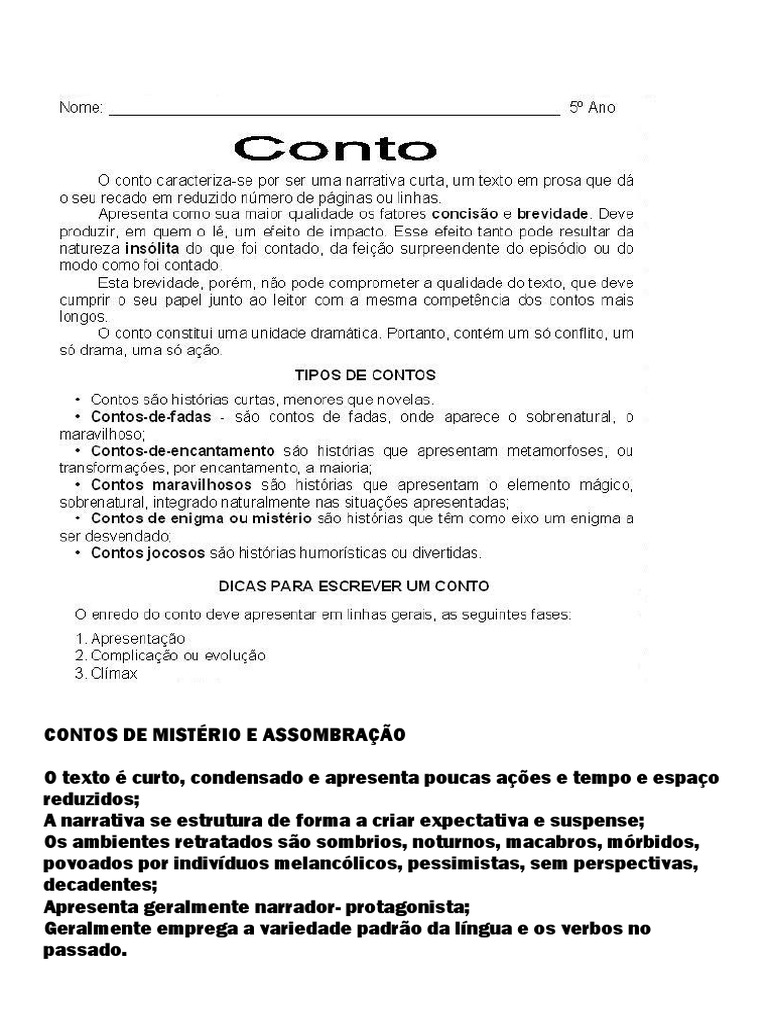 Contos de Mistério e Suspense Curto | PDF | Mistérios | Interesse humano