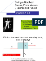 Normal Forces, Force Vectors, Strings, Springs and Pulleys