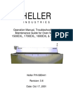 Operation Manual for Heller Oven Models 1500EXL-1900EXL