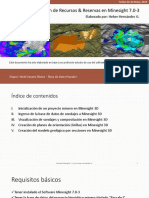 Manual Minesight Parte I Básico - Heber Hernández G.