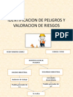 Identificacion de Peligros y Valoracion de Riesgos