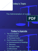 Week # 3 - Administration of Justice (1)