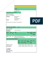 Transcript Data