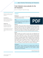 Rifaximin vs Placebo for FD