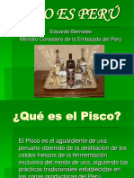 pisco es  Perú