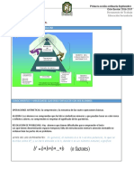 Formatos de Trabajo Primera SO 2016