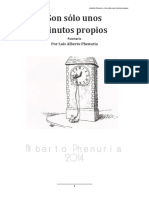 Poemario - Son Sólo Unos Minutos Propios - Luis Alberto Phenuria