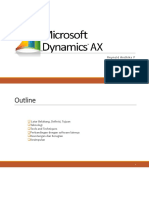 Microsoft Dynamics AX Tools and Techniques