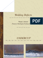 Welding Defects: Wanda S. Benton Florence-Darlington Technical College