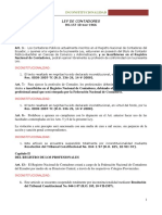 Inconstitucional - Ley de Contadores