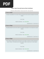 Akber-Paper Cyber Security Service Work Certificate