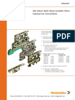 Weidmuller Indicating Fuse Terminal Blocks PDF